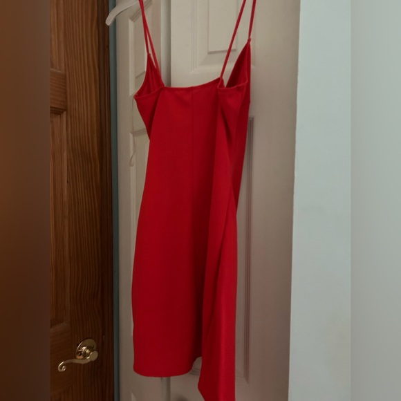 Mini Red Dress - Picture 2 of 3